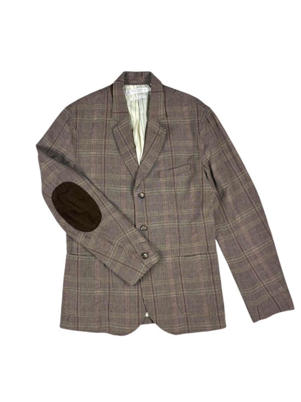 Micah Cohen Shades of Gray Plaid Sport Coat